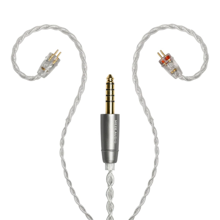 Meze 2 Pin Silver Plated Cable, 4.4mm