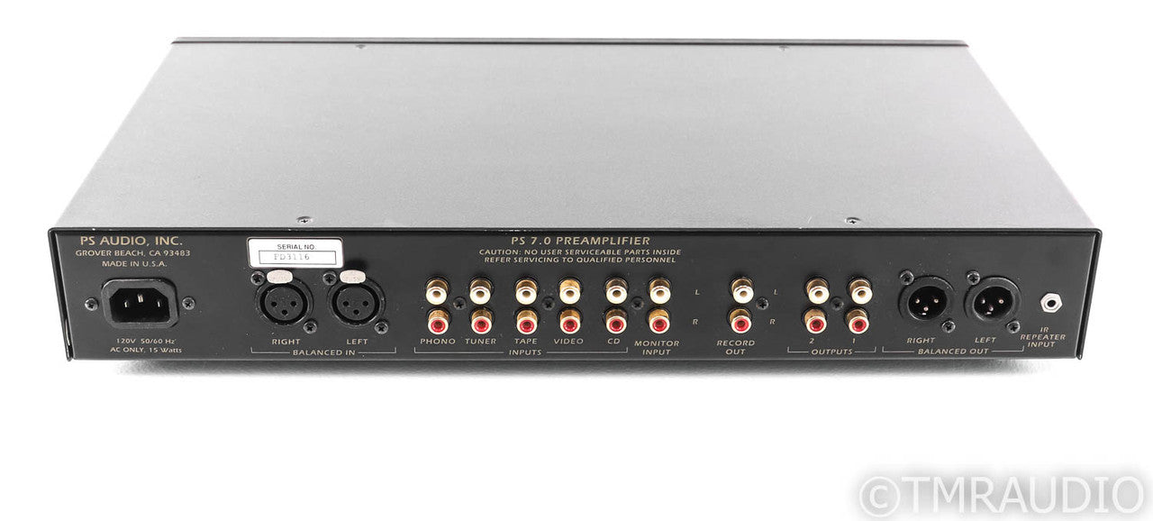 PS Audio 7.0 Stereo Preamplifier; PS 7.0; Remote