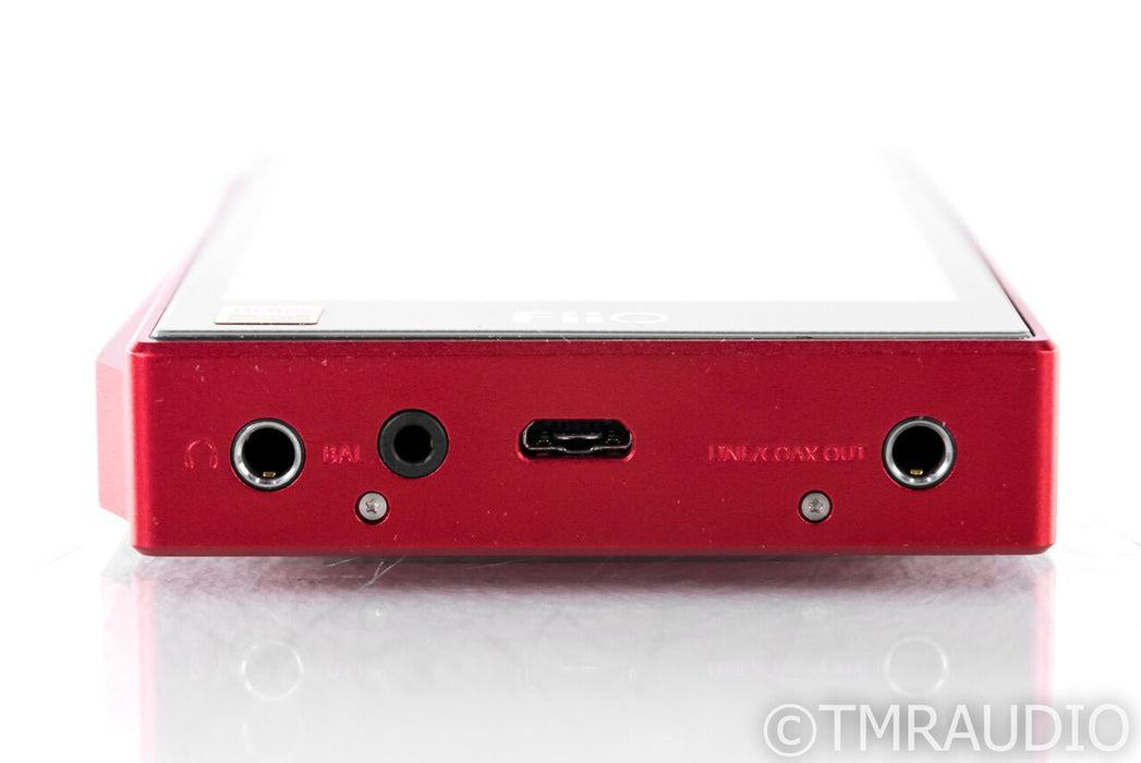 FiiO X5 Gen 3 Portable Music Player; Red; X-5 III; FX5321; 64GB SD Card