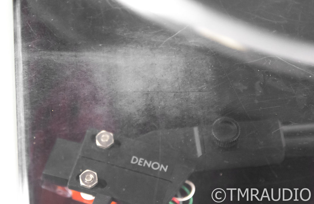 Denon DP-47F Direct Drive Turntable; DP47F; Audio Technica AT130E MM Cartridge
