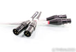 WyWires Platinum Series XLR Cable; 4ft Pair Balanced Interconnects