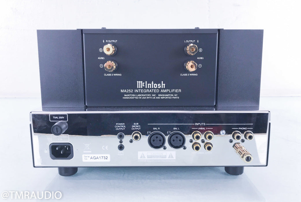 McIntosh MA252 2.1 Channel Hybrid Tube Integrated Amplifier