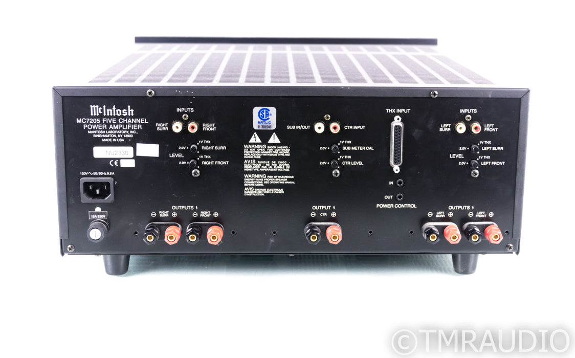 McIntosh MC7205 5 Channel Power Amplifier; MC-7205