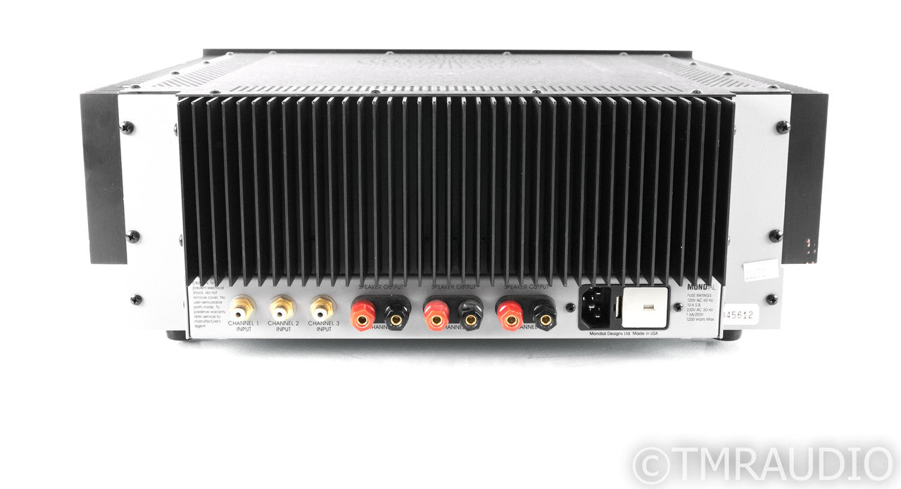 Acurus 200X3 3-Channel Power Amplifier; 200-X3