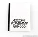 Adcom GFA-555 Stereo Power Amplifier; GFA555; AS-IS (Bad Channel)