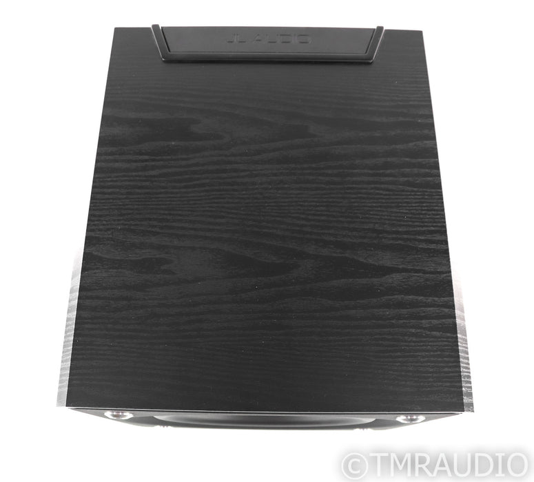 JL Audio E110 E-Sub 10" Powered Subwoofer; Black Ash w/ SVS SoundPath Feet