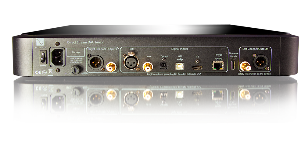 PS Audio DirectStream Jr. DAC; D/A Converter; DSJ; Black (New)