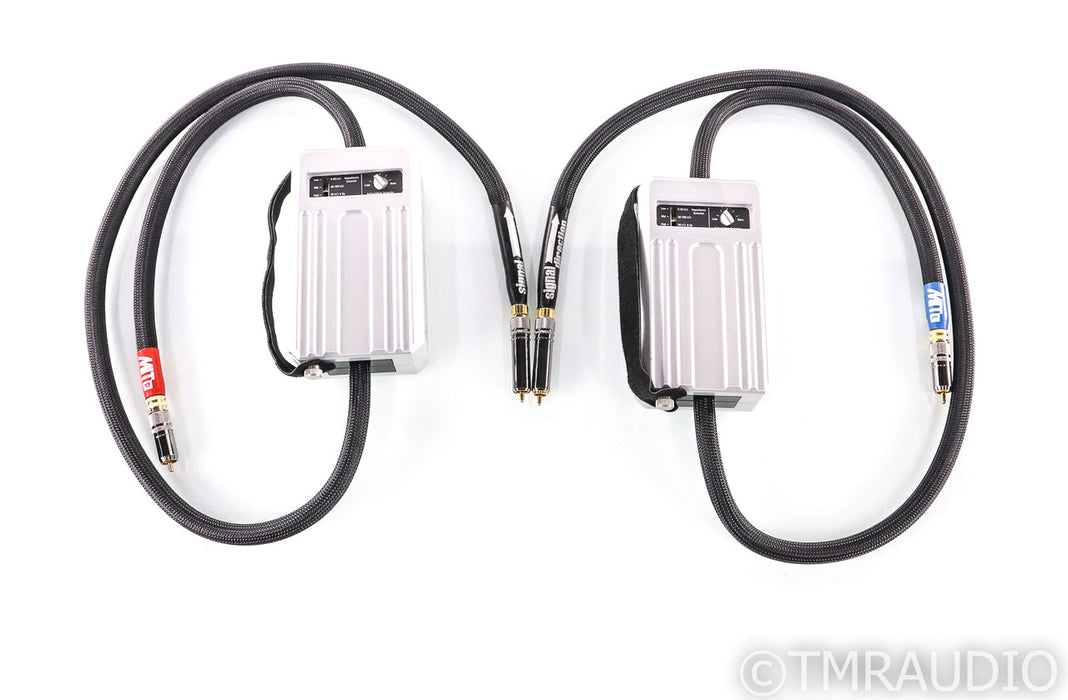 MIT Oracle MA RCA Cables; 1.5m Pair Interconnects; Adjustable Impedance