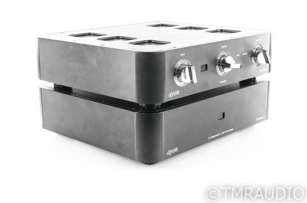 Ayon Spheris III Stereo Tube Preamplifier; Remote; Spheris 3