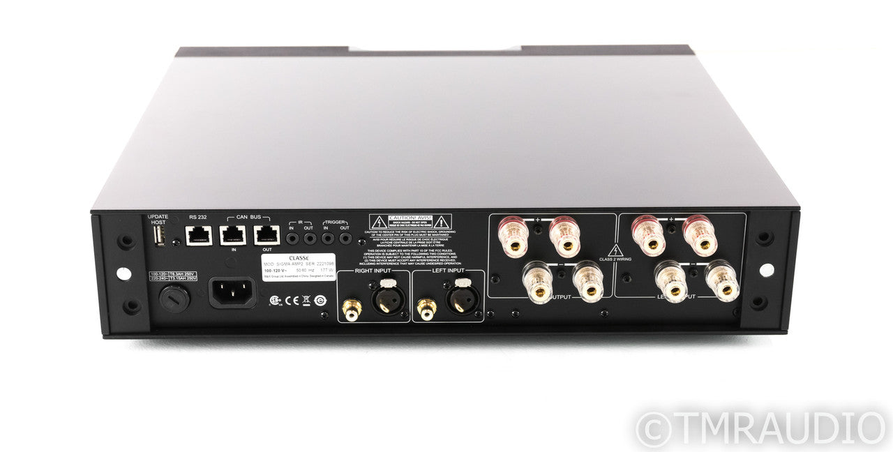 Classe Sigma Amp2 Stereo Power Amplifier