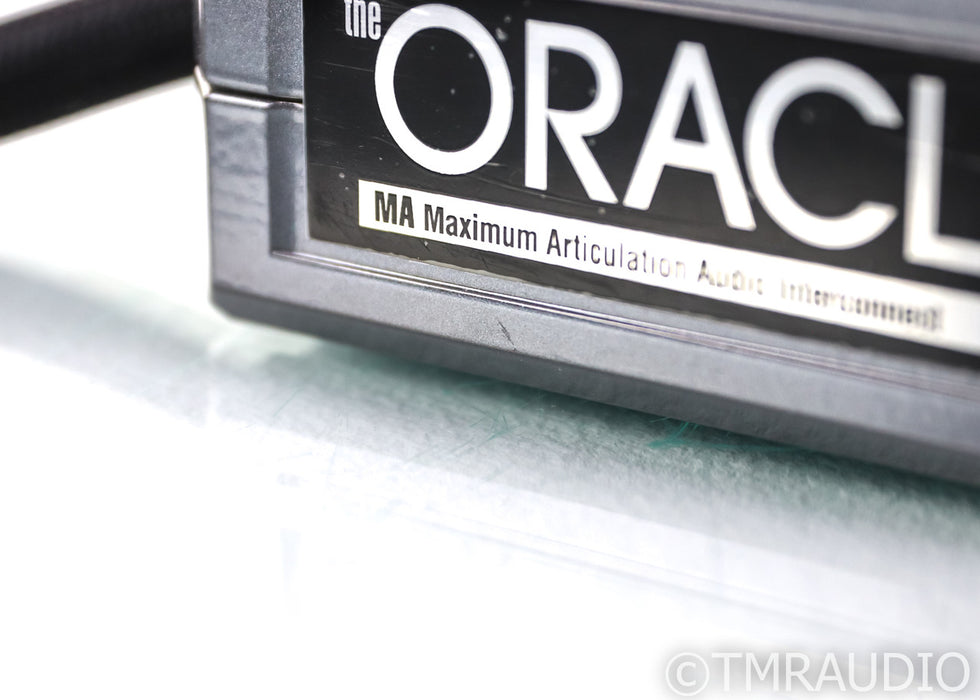 MIT Oracle MA RCA Cables; 8m Pair Interconnects; Low Impedance