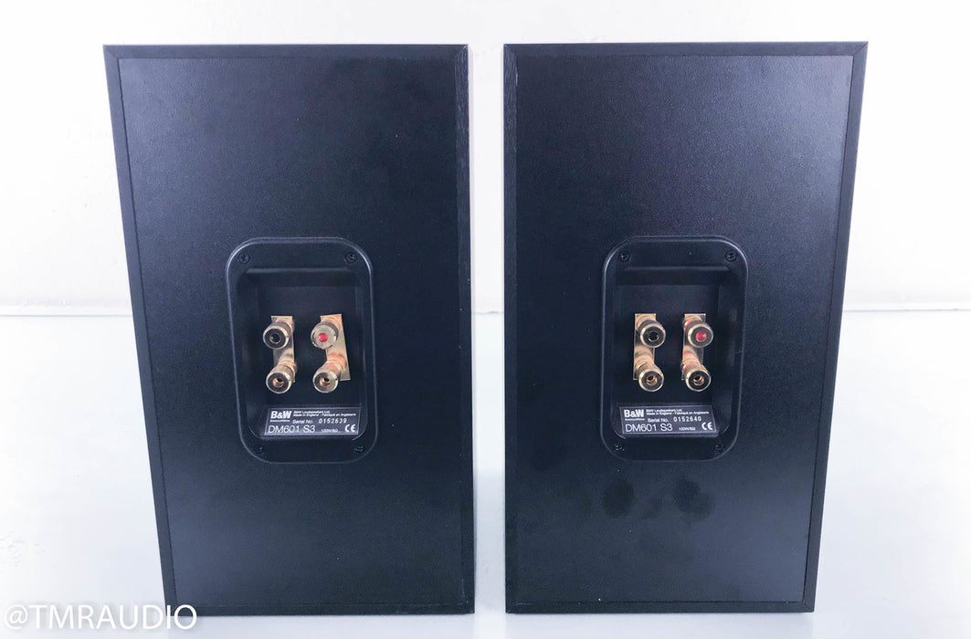 B&W DM601 S3 Bookshelf Speakers