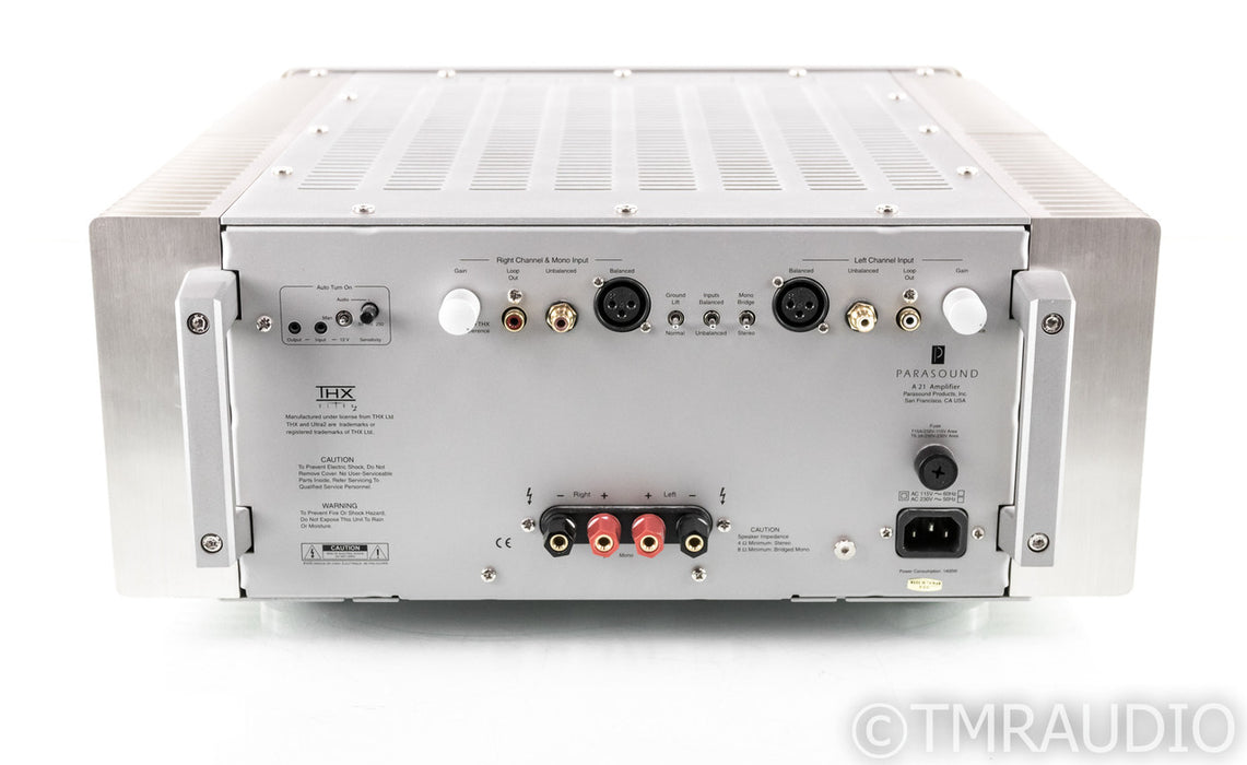 Parasound Halo A21 Stereo Power Amplifier; A-21