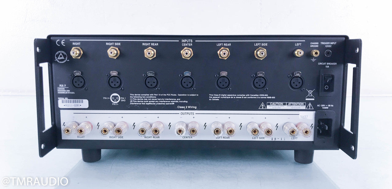Lexicon RX-7 7 Channel Power Amplifier
