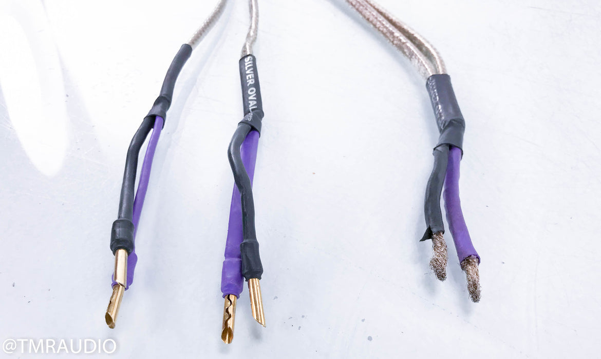 Analysis Plus Silver Oval Bi-Wire Speaker Cables