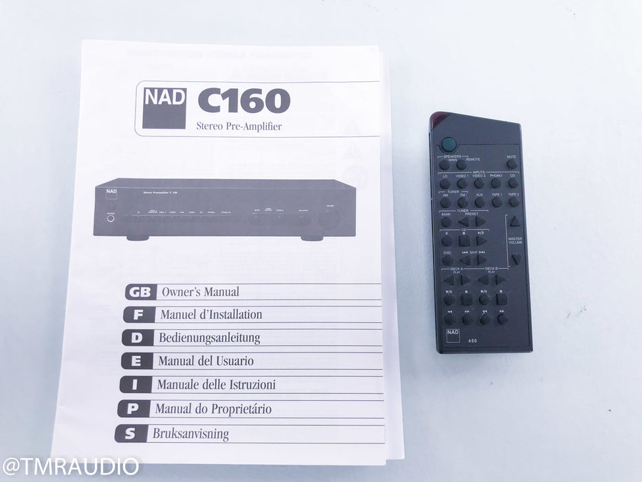 NAD C160 Stereo Preamplifier