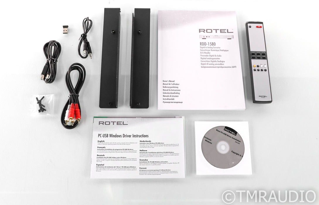 Rotel RDD-1580 DAC; D/A Converter; RDD1580