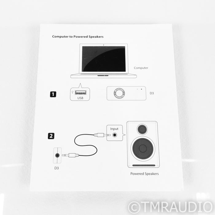 AudioEngine D3 USB DAC / Headphone Amp; D-3