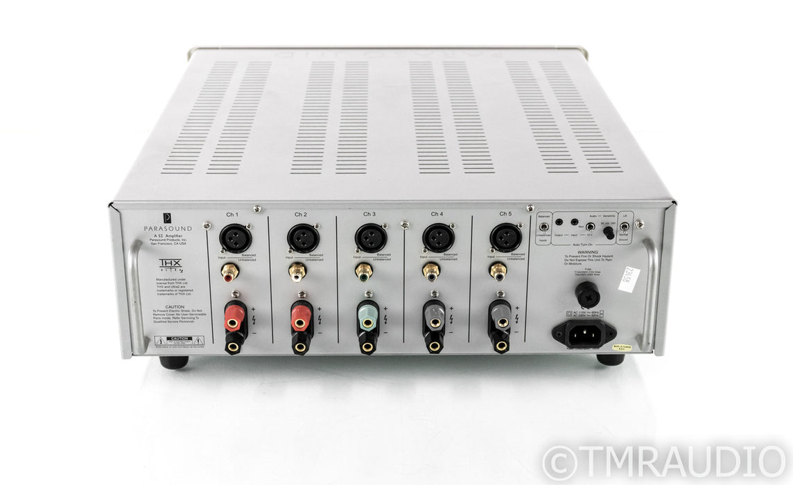 Parasound A52 5 Channel Power Amplifier; A-52