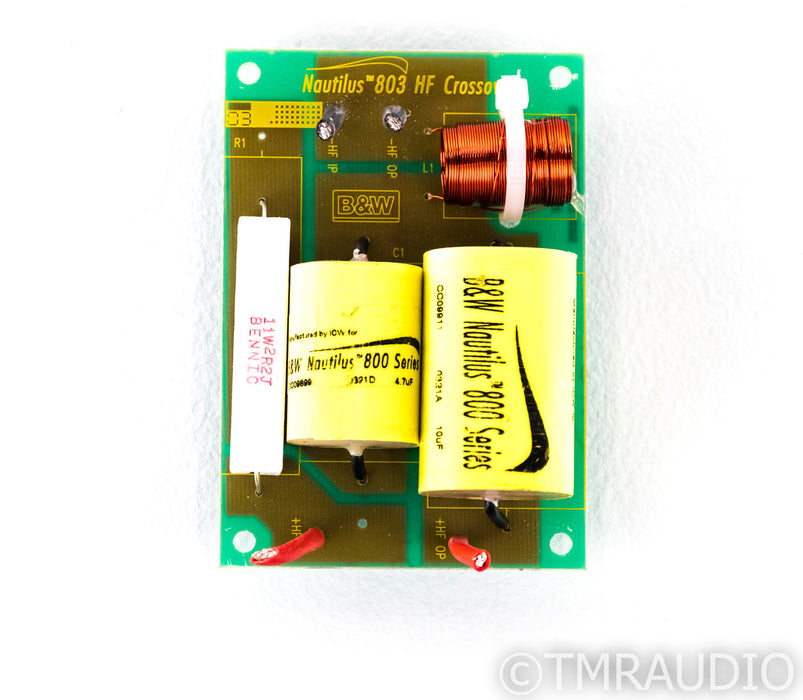 B&W Nautilus 803 HF High Frequency Crossover Network; ZZ12351