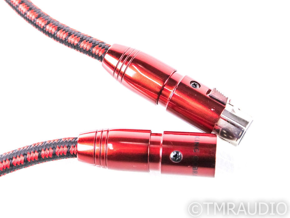 AudioQuest King Cobra XLR Cables; 1m Pair Balanced Interconnects