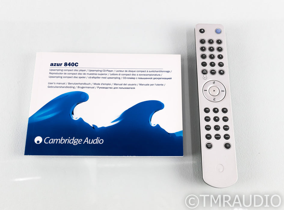 Cambridge Audio Azur 840C Upsampling CD Player; 840-C; Remote