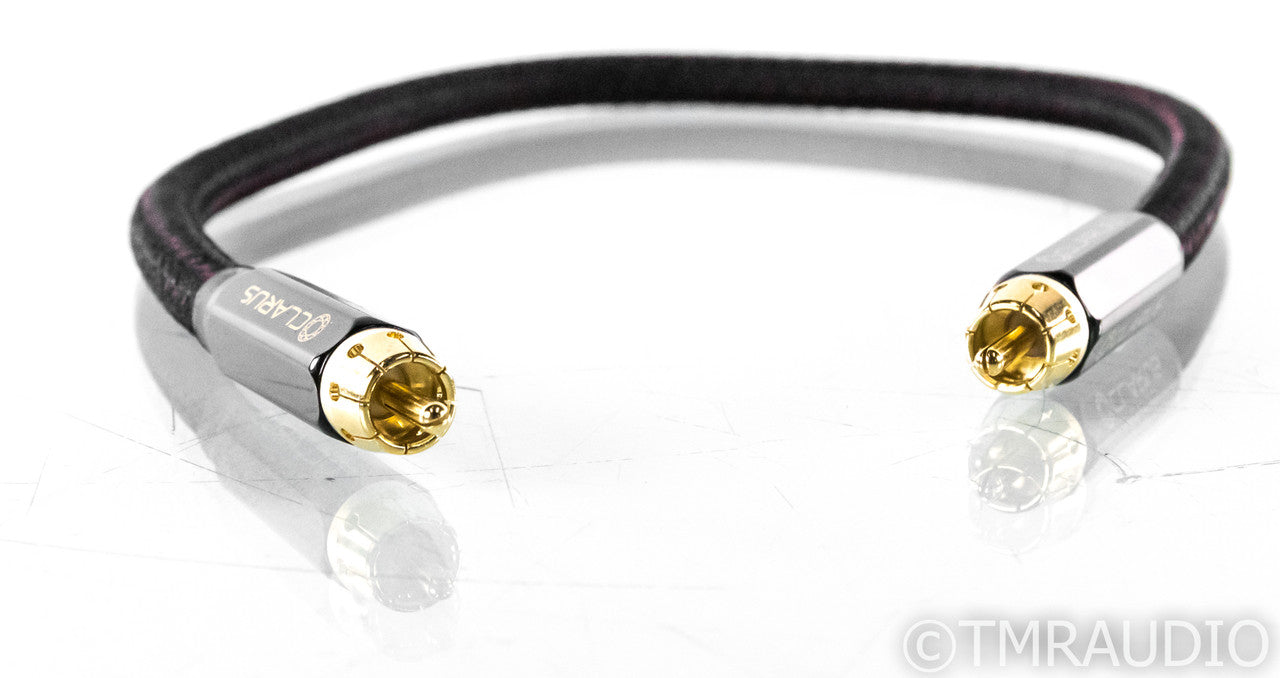 Clarus Crimson Digital Audio RCA Coaxial Cable; 0.5m Digital Interconnect
