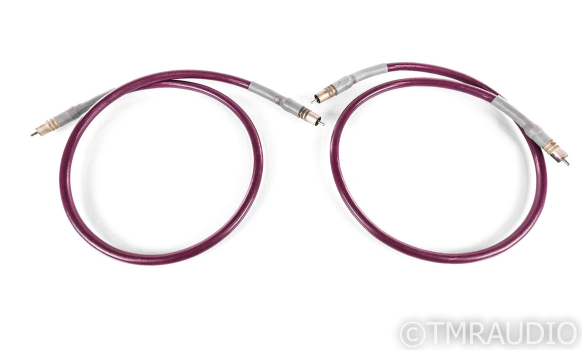 Cardas Golden Cross RCA Cables; 1m Pair Interconnects