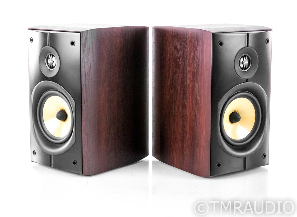 PSB Image B5 Bookshelf Speakers; Dark Cherry Pair