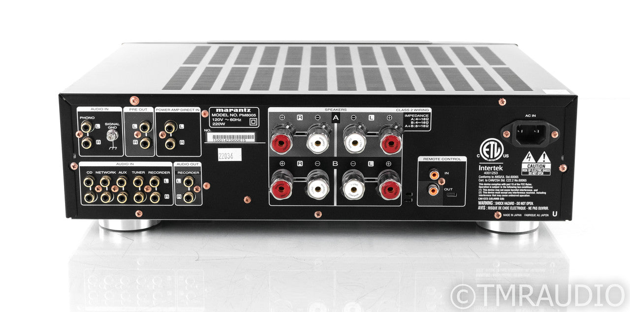 Marantz PM8005 Stereo Integrated Amplifier; PM-8005; Remote