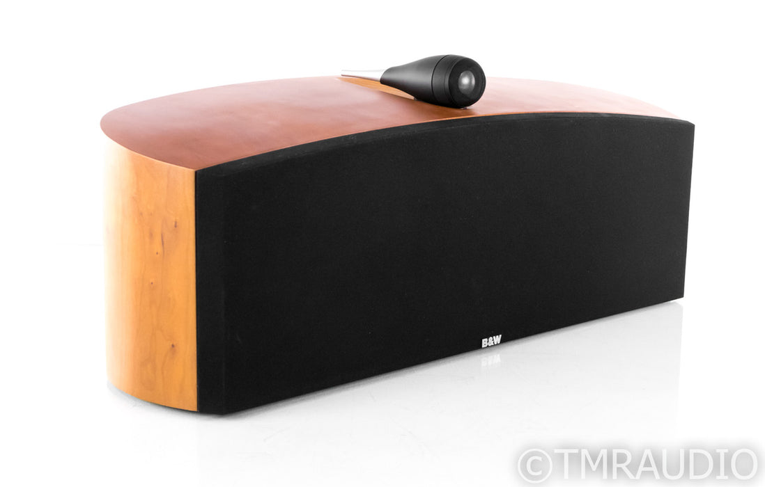 B&W Nautilus HTM1 Center Channel Speaker; HTM-1; Cherrywood