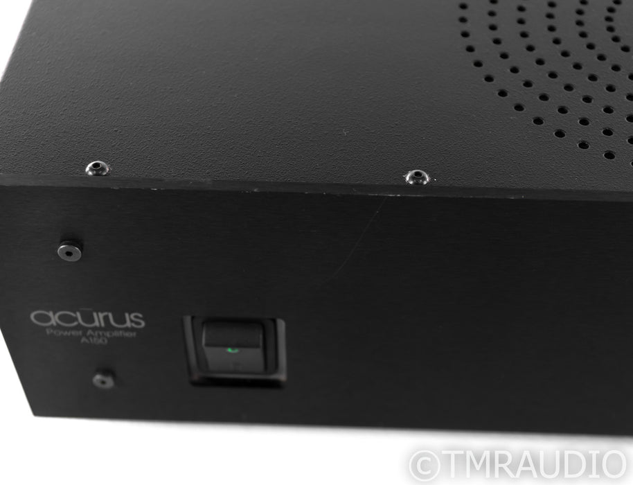 Acurus A150 Stereo Power Amplifier; A-150; AS-IS (Channel Out)