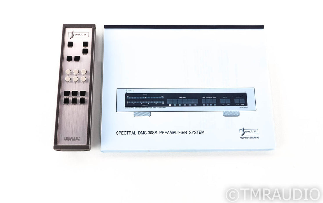 Spectral DMC-30SS Stereo Preamplifier; DMC30SS; Remote