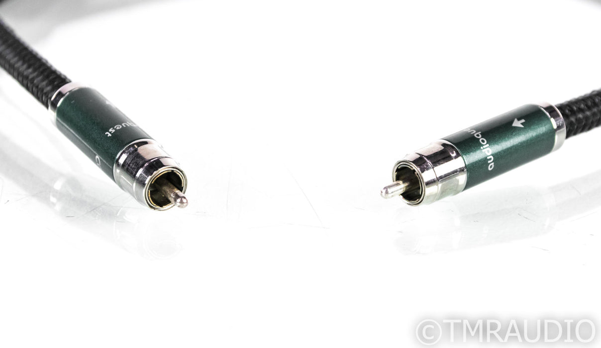AudioQuest Columbia RCA Cables; 0.8m Pair Interconnects; 72v DBS