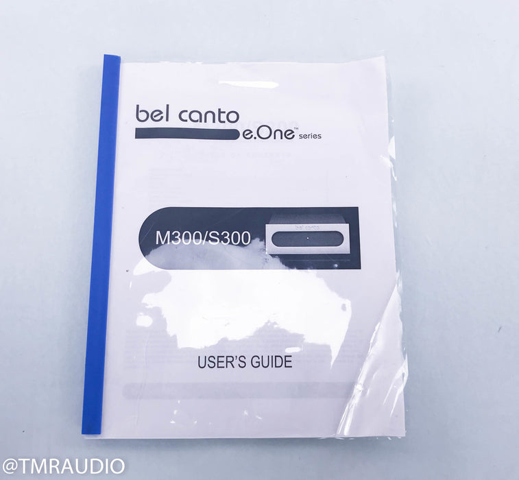 Bel Canto e.One M300 Mono Power Amplifier