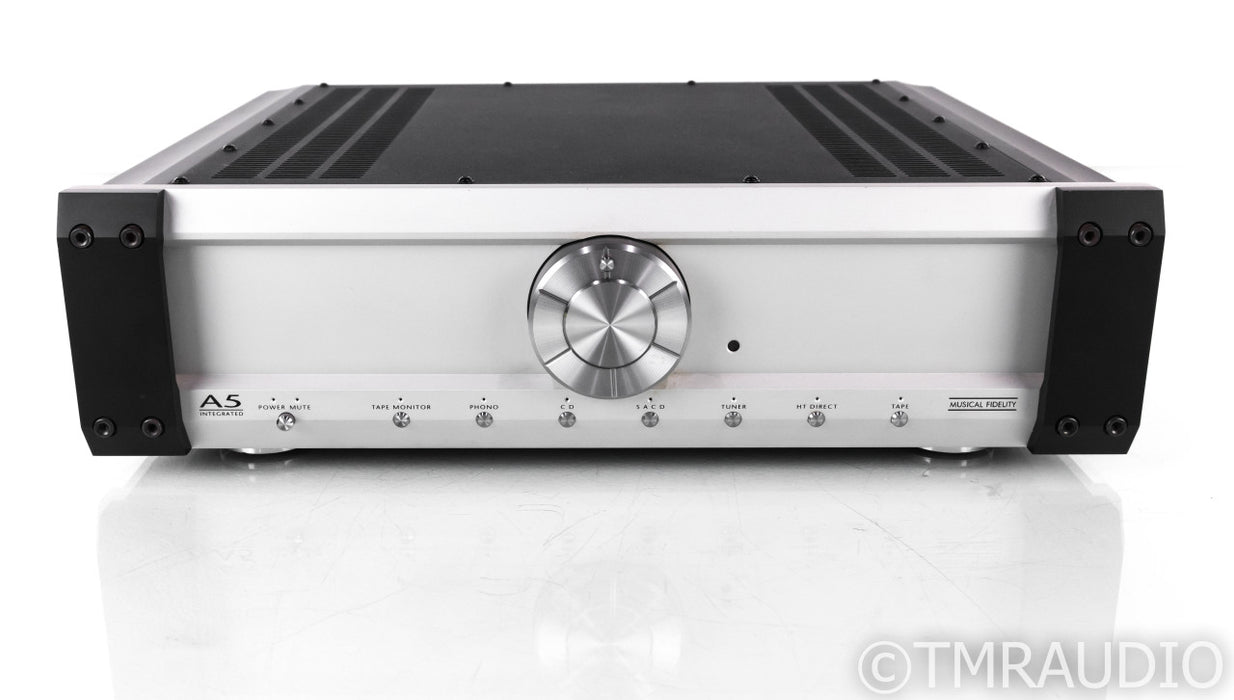 Musical Fidelity A5 Stereo Integrated Amplifier; A-5; MM Phono  (No Remote)