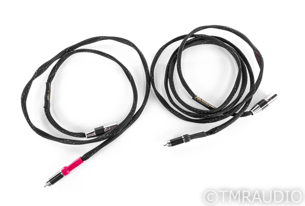 Morrow Audio Elite Grand Reference RCA - XLR Cables; 1.5/2.5m Pair Interconnects