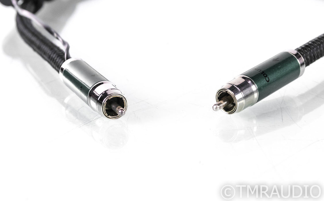 AudioQuest Columbia RCA Cables; 0.8m Pair Interconnects; 72v DBS