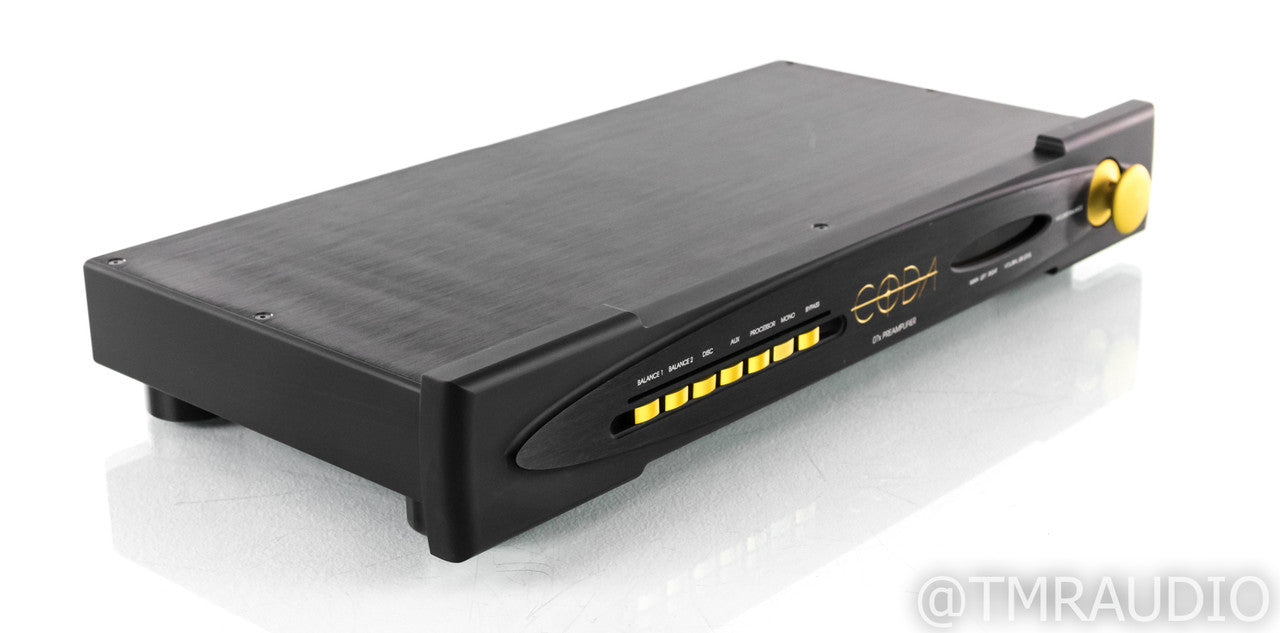Coda 07x Stereo Preamplifier; 07-X; Remote