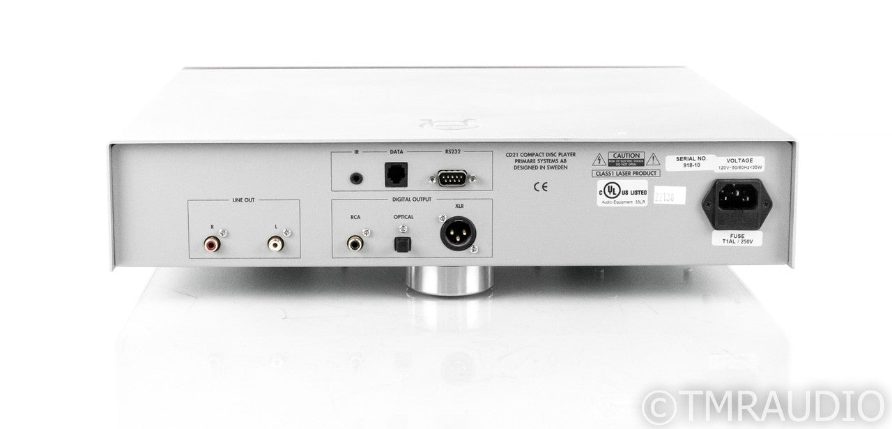 Primare CD21 CD Player; CD-21; Silver; Remote