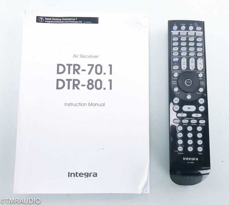 Integra DTR-80.1 9.2 Channel Home Theater Receiver