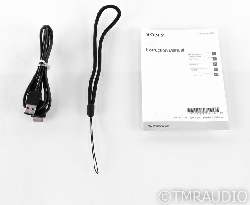 Sony NW-WM1A Walkman Portable Music Player; NWWM1A; 128GB
