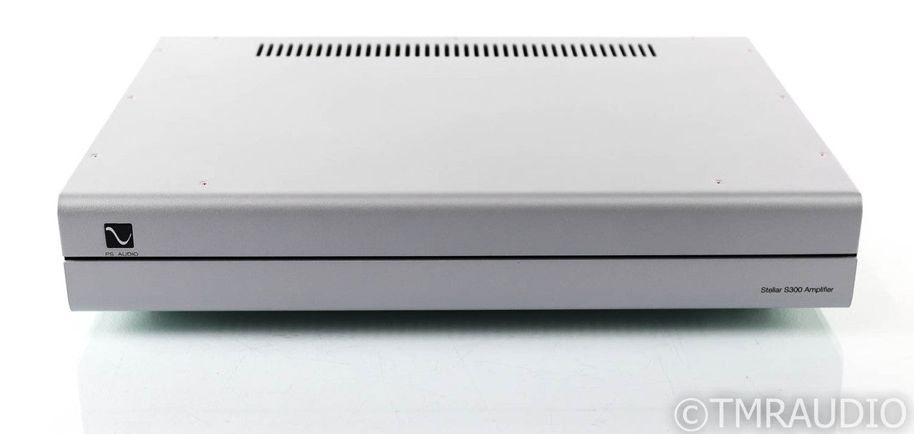 PS Audio Stellar S300 Stereo Power Amplifier; Silver; S 300 (Used)
