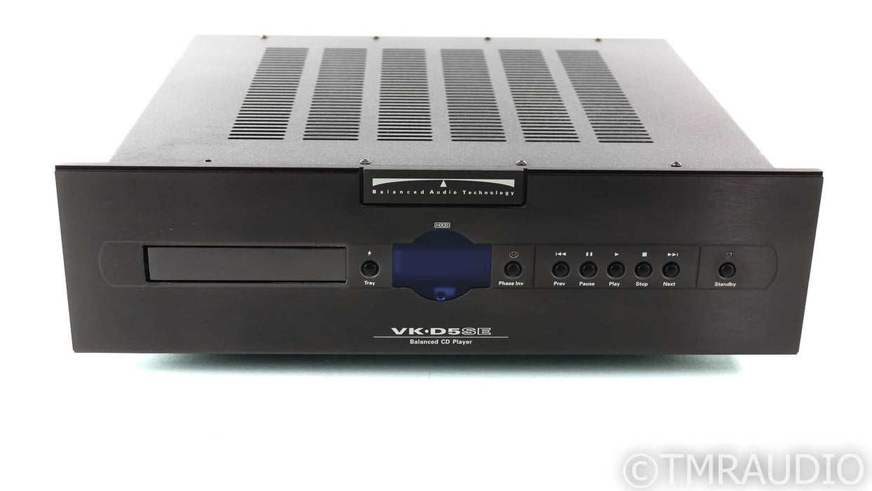 Balanced Audio Technology VK-D5SE Tube CD Player; VKD5SE; Remote