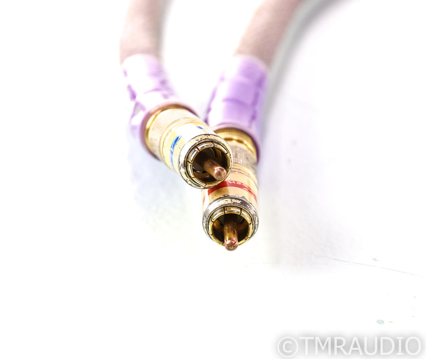 Acoustic Zen Matrix Reference RCA Cables; 15ft Pair Interconnects; Zero Crystal