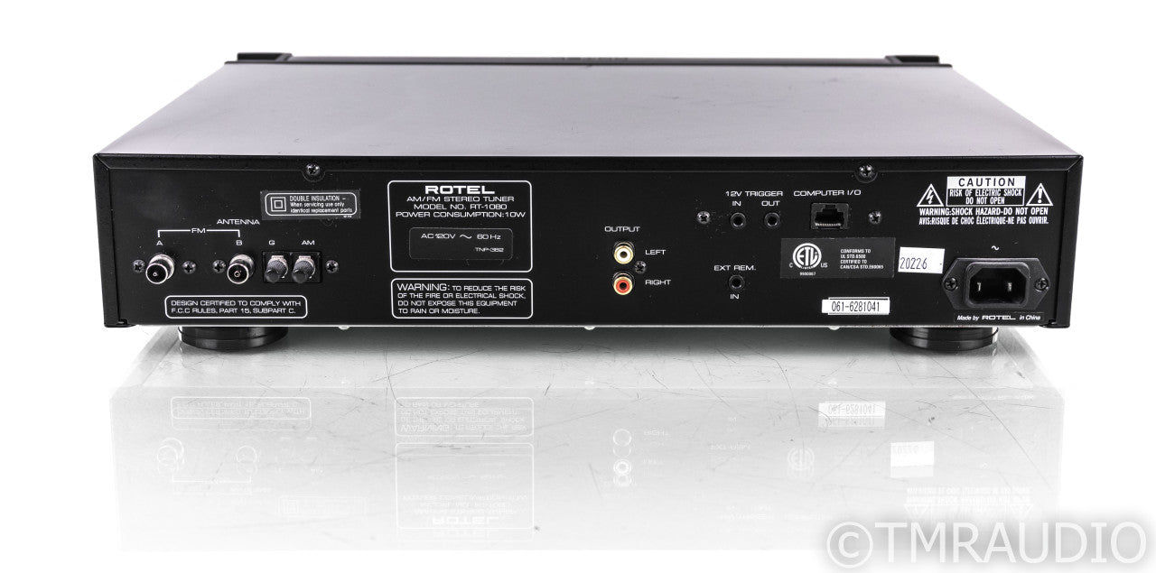 Rotel RT-1080 Digital AM / FM Tuner; RT1080; Remote