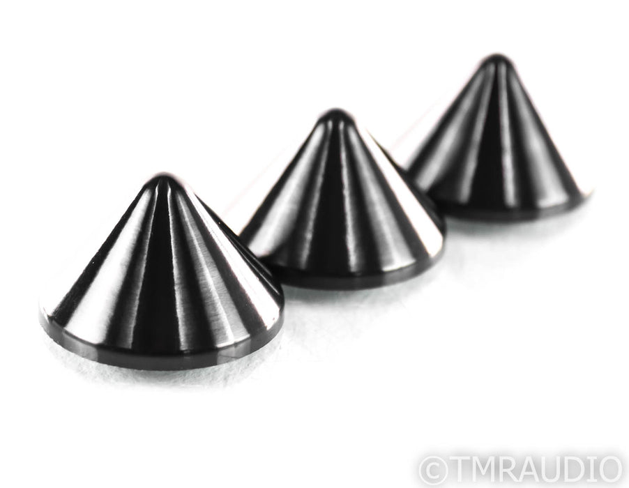 Black Diamond Racing Pyramid Cones Mk 4 Isolation Feet; Set of 3