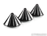 Black Diamond Racing Pyramid Cones Mk 4 Isolation Feet; Set of 3