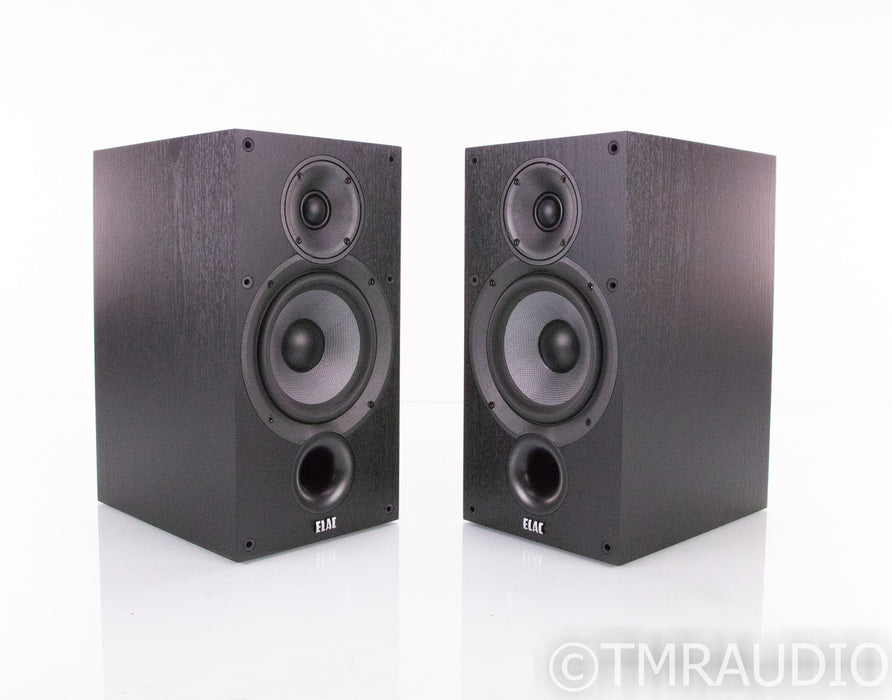 ELAC Debut 2.0 B6.2 Bookshelf Speakers; Black Pair