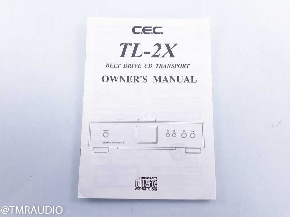 C.E.C. TL-2X Belt Drive CD Transport